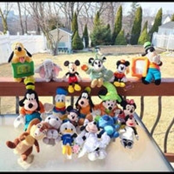Disney Plush Collection Disney Plushes Disney World Disney Land Mixed Lot of 18